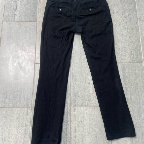 GAP Slim Cropped Two-Way Stretch Ankle Low-Rise Pants Black Size 0 - Picture 6 of 13